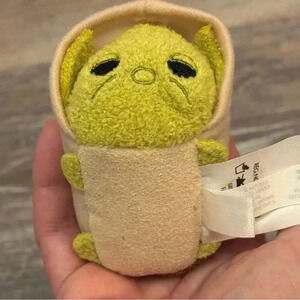 Disney Store Tsum Tsum Yoda Jedi Master Star Wars 3.5" Stackable Mini Plush